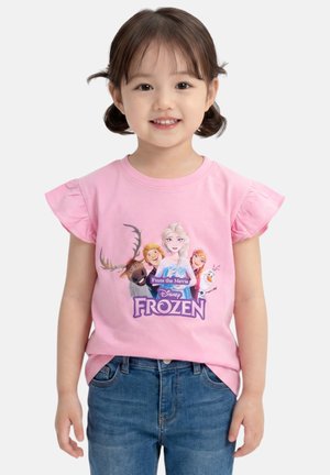 Disney, T-shirt imprimé - rosatre
