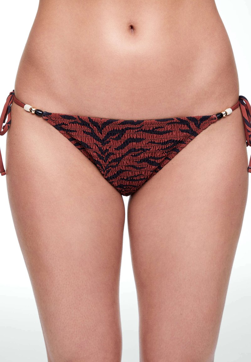 OYSHO SMOCK MEDIUM COVERAGE Bikini bottoms brown Zalando.ie