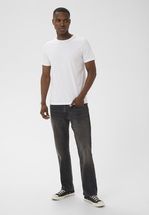 Matinique 3-PACK - Pamata T-krekls - white navy blue horizon