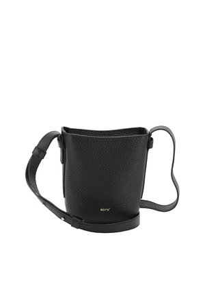 Abro, ABRO UMHÄNGETASCHE COSMO - Cross body bag - black gold-coloured