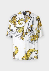 Versace Jeans Couture BAROC OUTLINE MACRO - Camicia - white/gold