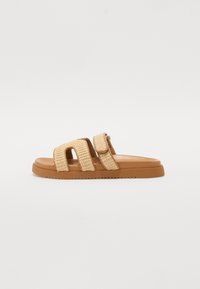 MISSILE - Slip-on sandaler - beige