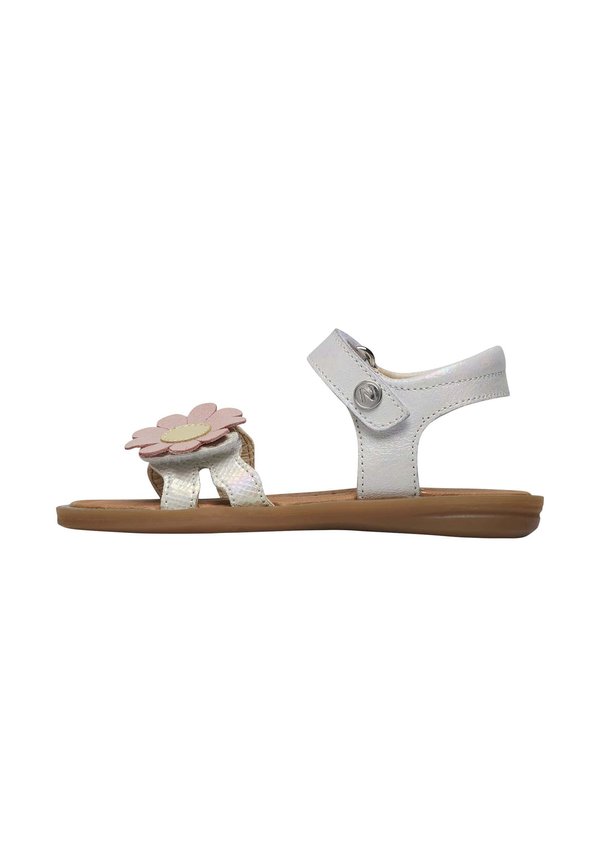 Lauflernschuh – weiß rosa