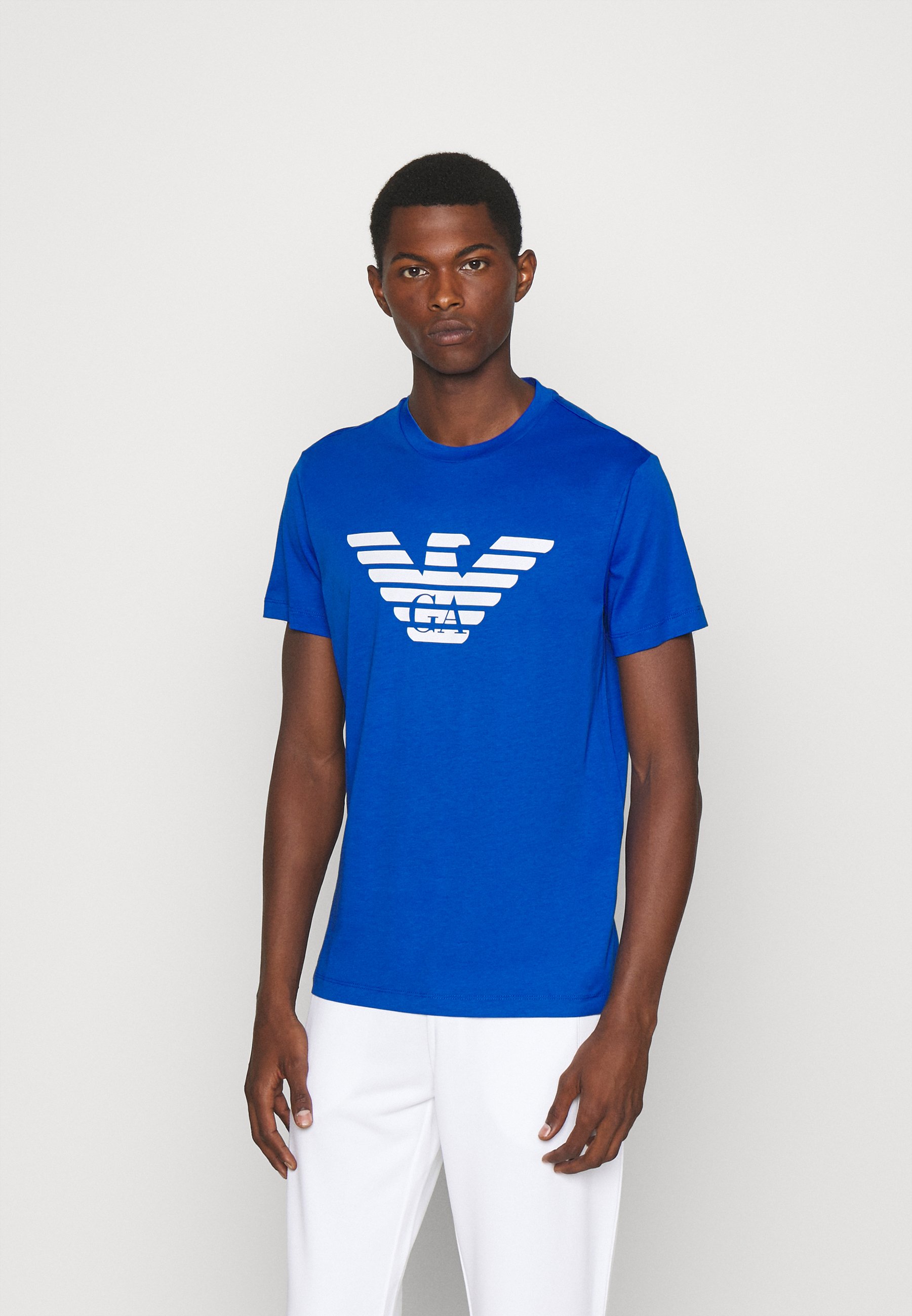 armani t shirt blue