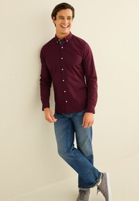 Next STRETCH OXFORD STANDARD - Srajca - berry red
