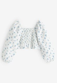Next SHIRRED  REGULAR FIT - Bluse - blue ditsy