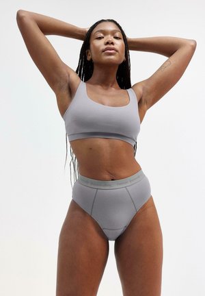 ABSORBENCY - HIGH WAIST - Menstrosor - grey