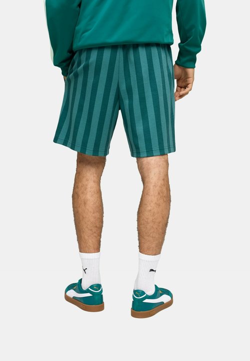 PUMA SHORTS CLASS 8 KURZE HOSE - Tracksuit bottoms - grün — photo 3