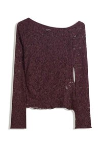 LONG SLEEVE - Blůza - bordeaux