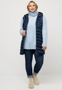 Ulla Popken Vesta - navy blue