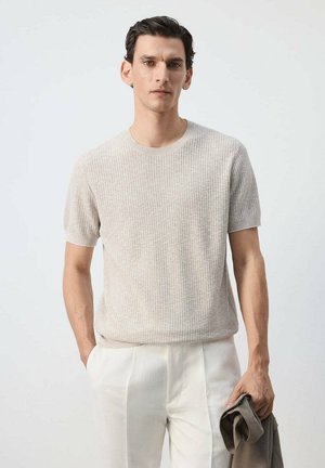 Mango, ADULT - Camiseta básica - sand