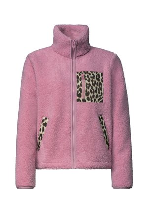 Street One Studio, STRUKTURMIX JACKE MIT STEHKRAGEN - Fleecejacke - pearly rose