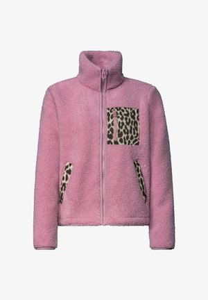 Street One Studio, STRUKTURMIX JACKE MIT STEHKRAGEN - Fleecejacke - pearly rose