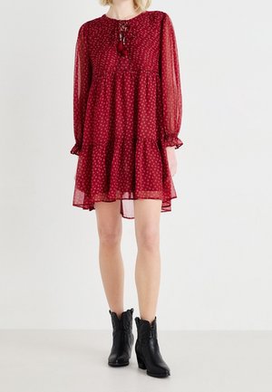 Robe de jour - bordeaux