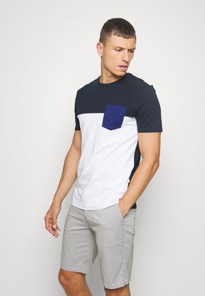 T-shirt print - dark blue