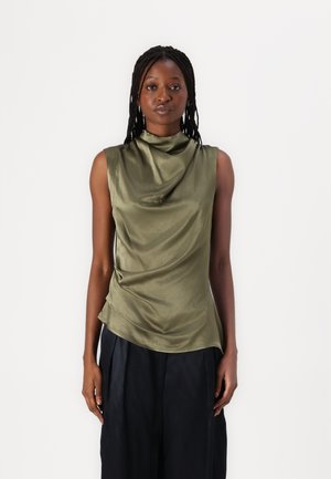PORTIA - Topper - olive night