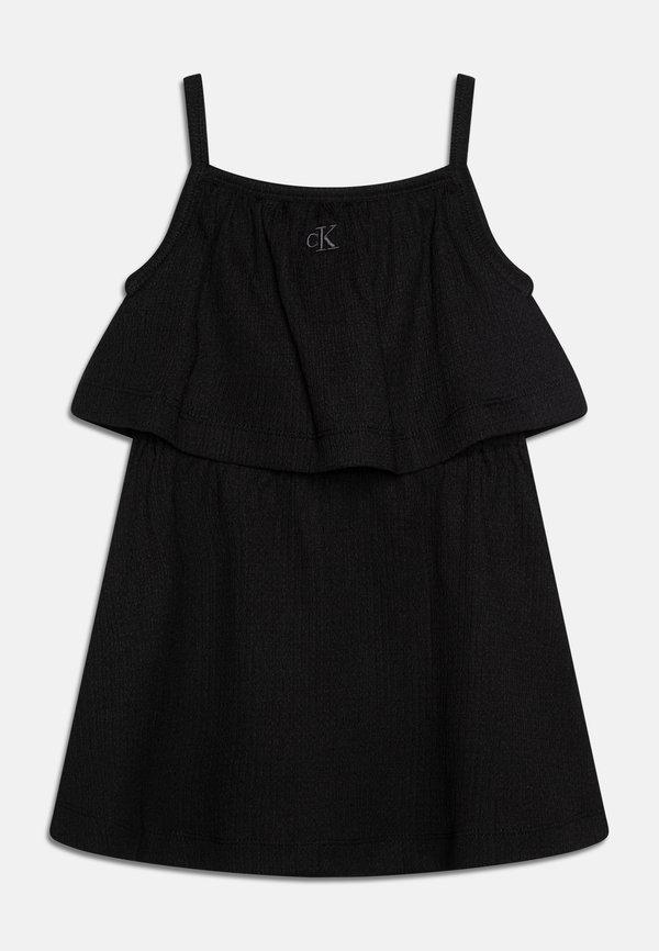 CRINKLE LAYERED TANK DRESS - Cocktail dress / Party dress