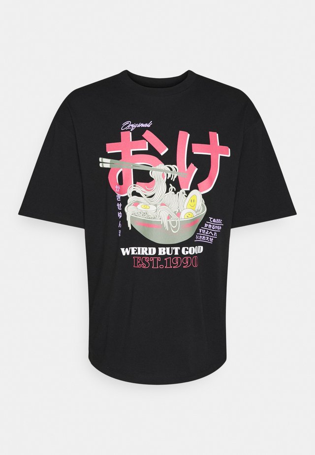 JORPAUL TEE CREW NECK - T-shirt imprimé - tap shoe