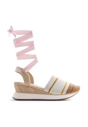 STYLE OZAMIZ - Zapatos de salón con cordones - beig