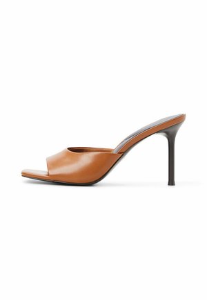 ALDO, ALDO SLIDE ELEONIE - Ciabattine con tacco - tan