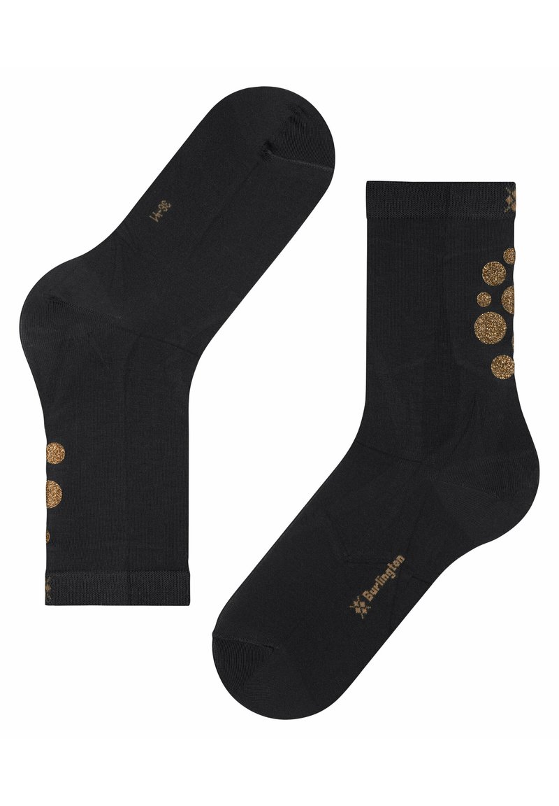 Burlington GLITTER CONFETTI Calze black/nero Zalando.it