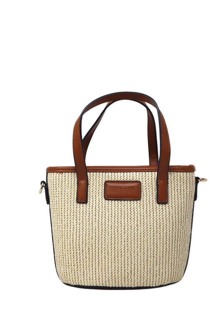 Montsaint CRETA - Bolso de mano - brown/beige - Zalando.es