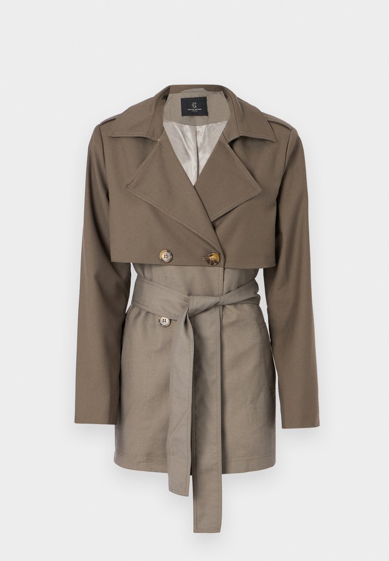 Bruuns Bazaar Lichte jas grijs