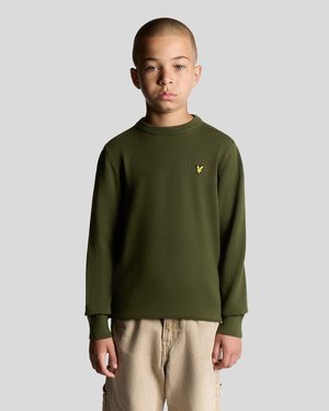 CREW NECK - Strikkegenser - olive