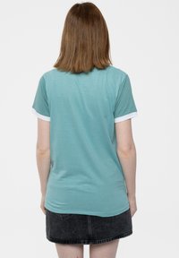 Paradiso Clothing DEF LEPPARD HIGH N DRY RINGER - Print T-shirt - green