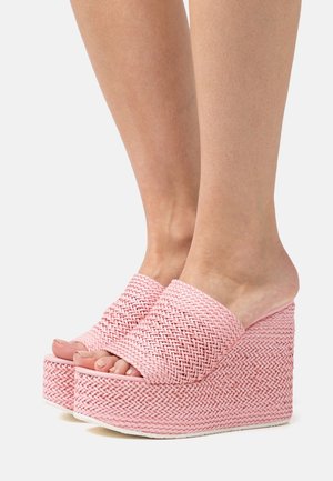 Casadei Mules de tacón - pink