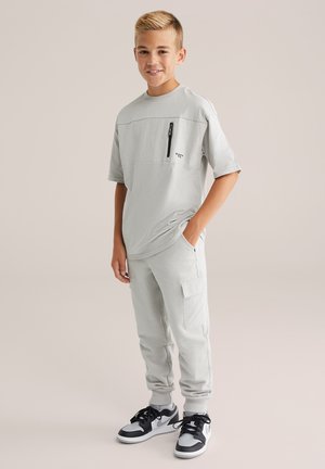 SALTY DOG - Navadna majica - light grey