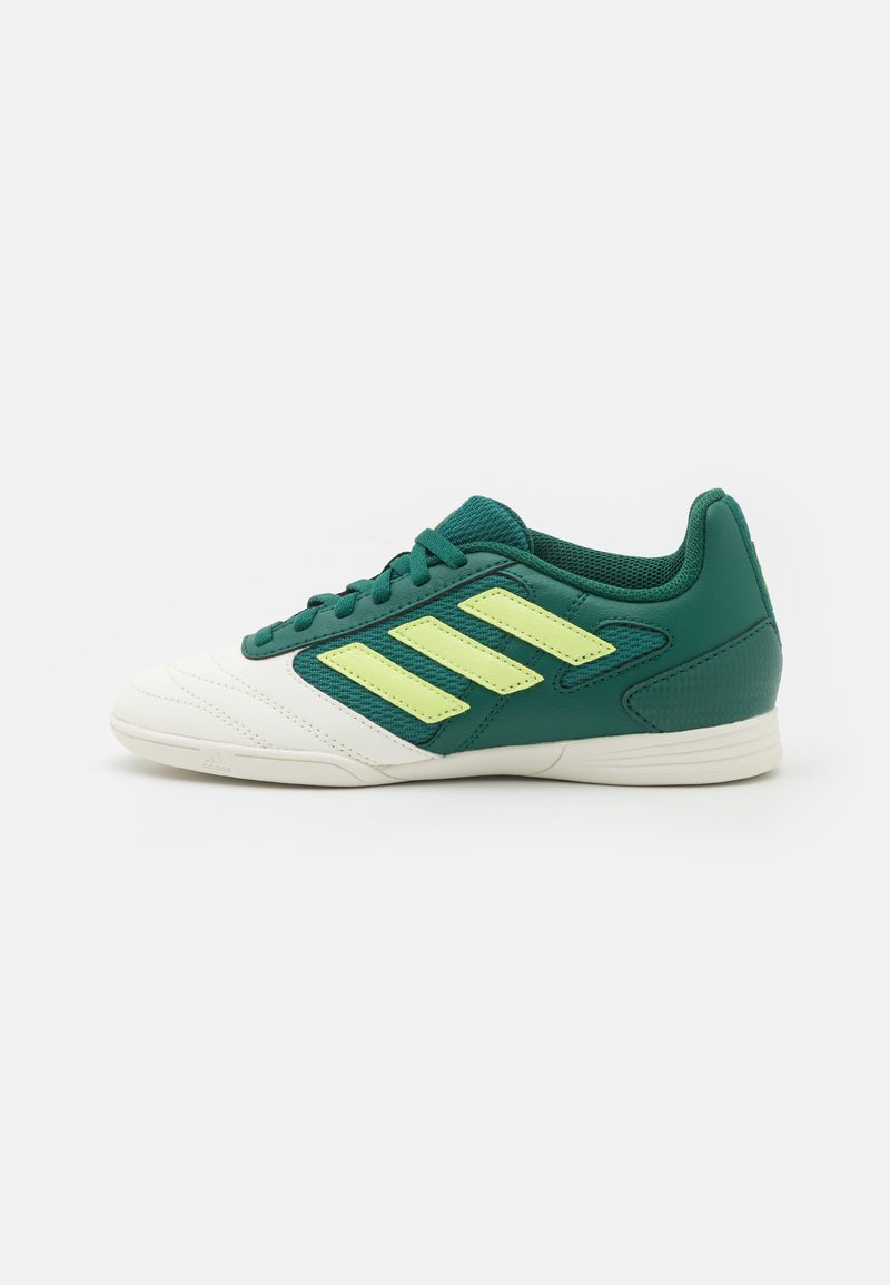 adidas Performance SUPER SALA 2 - Sisäjalkapallokengät - collegiate green/pulse lime/off white