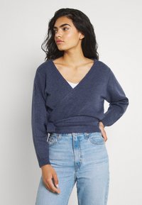 Even&Odd Casaco de malha - blue-grey