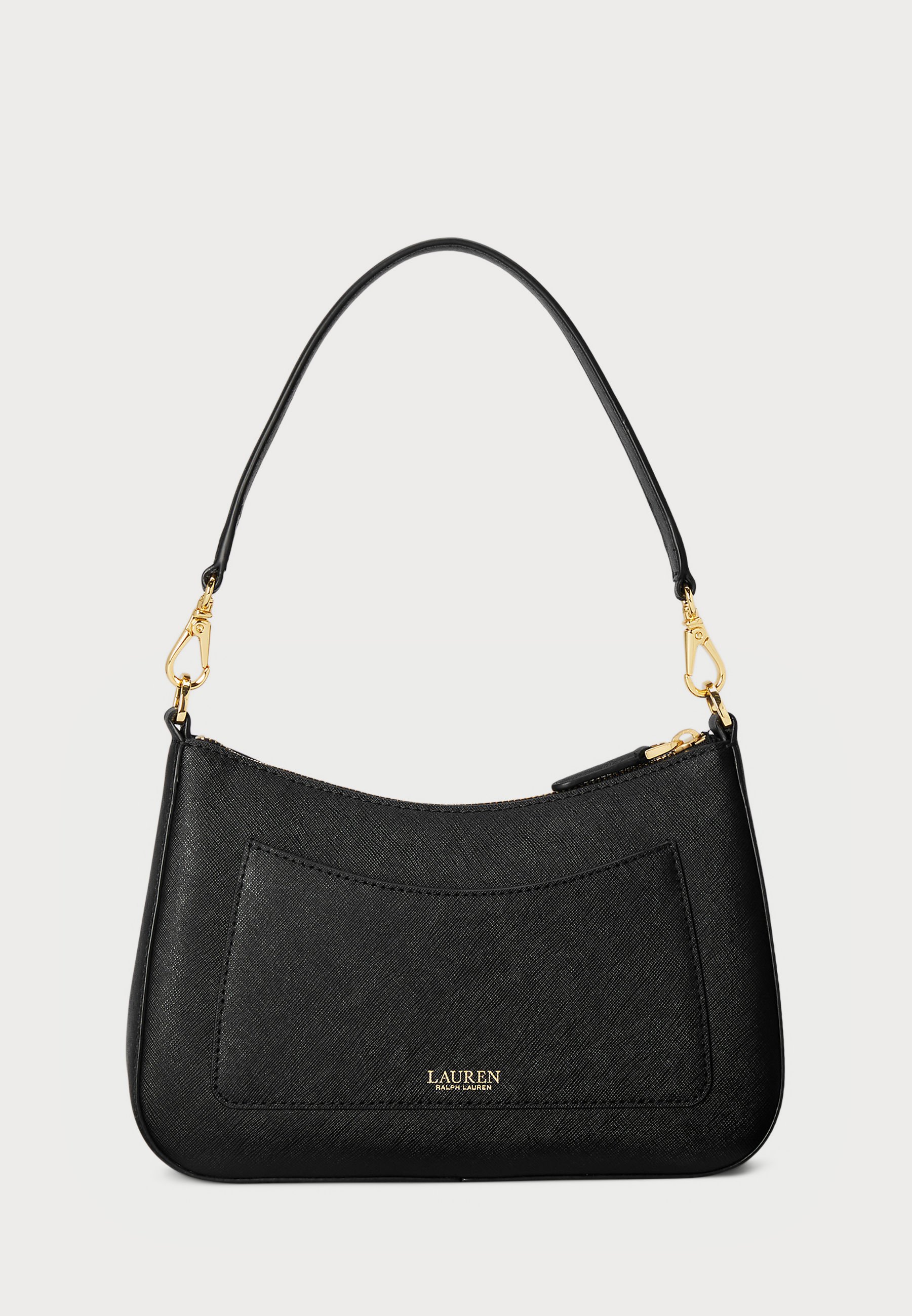 Lauren Ralph Lauren CROSSHATCH LEATHER MEDIUM DANNI BAG - Handtas