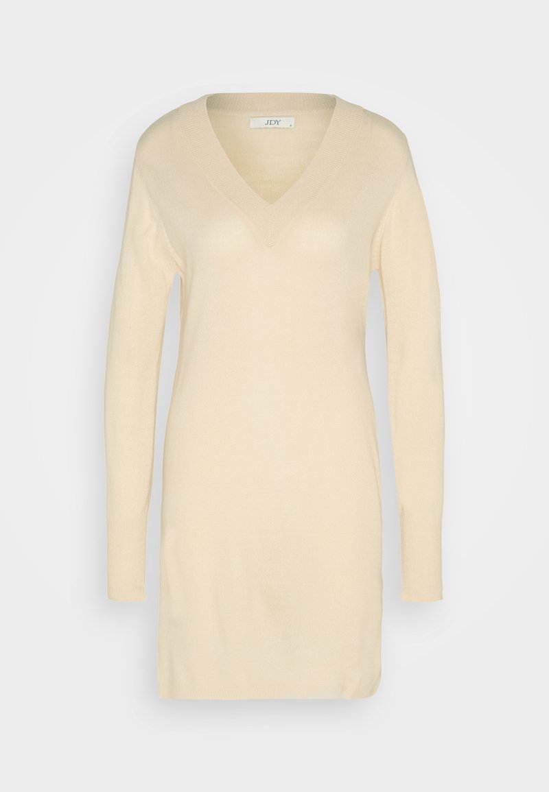 JDY Gebreide jurk beige