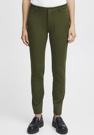 FRLANO TESSA PA 1 - Pantalones chinos - rifle green