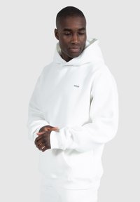 Smilodox DAWSON OVERSIZED HOODIE - Jersey con capucha - white