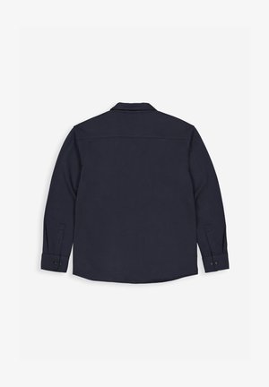 Butcher of Blue, BUTCHER OF BLUE OVERSHIRTS PHIL PEACHED JERSEY OVERSHIRT - Lichte jas - alaska blue