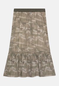 IKKS JUPE LONGUE - Maxi sukně - kaki