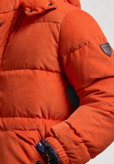 Polo Ralph Lauren THE WAINWRIGHT CORDUROY DOWN JACKET - Down jacket - college orange