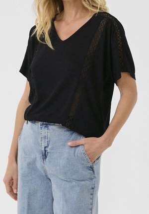 Printtipaita - black