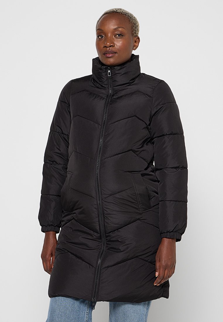 Vero Moda Maternity Wintermantel zwart Vero Moda Maternity Wintermantel zwart