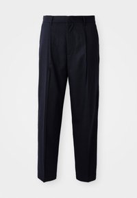 TROUSER - Pantaloni - blu navy