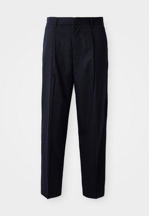TROUSER - Trousers - blu navy