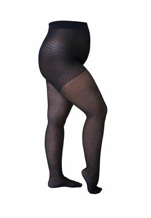 CURVY DOTS - Strømpebukser - night sky