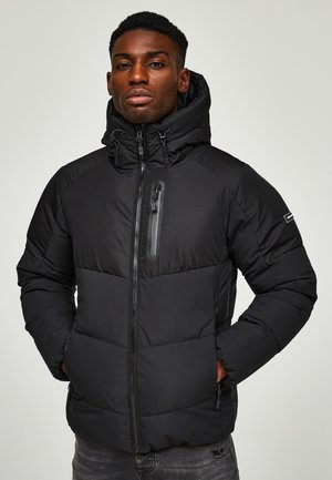 Kings Will Dream MONROE TECH ZIP PUFFER - Zimska jakna - jet black