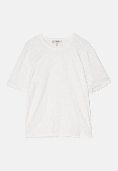MUNTHE OAJI - T-shirt basique - white