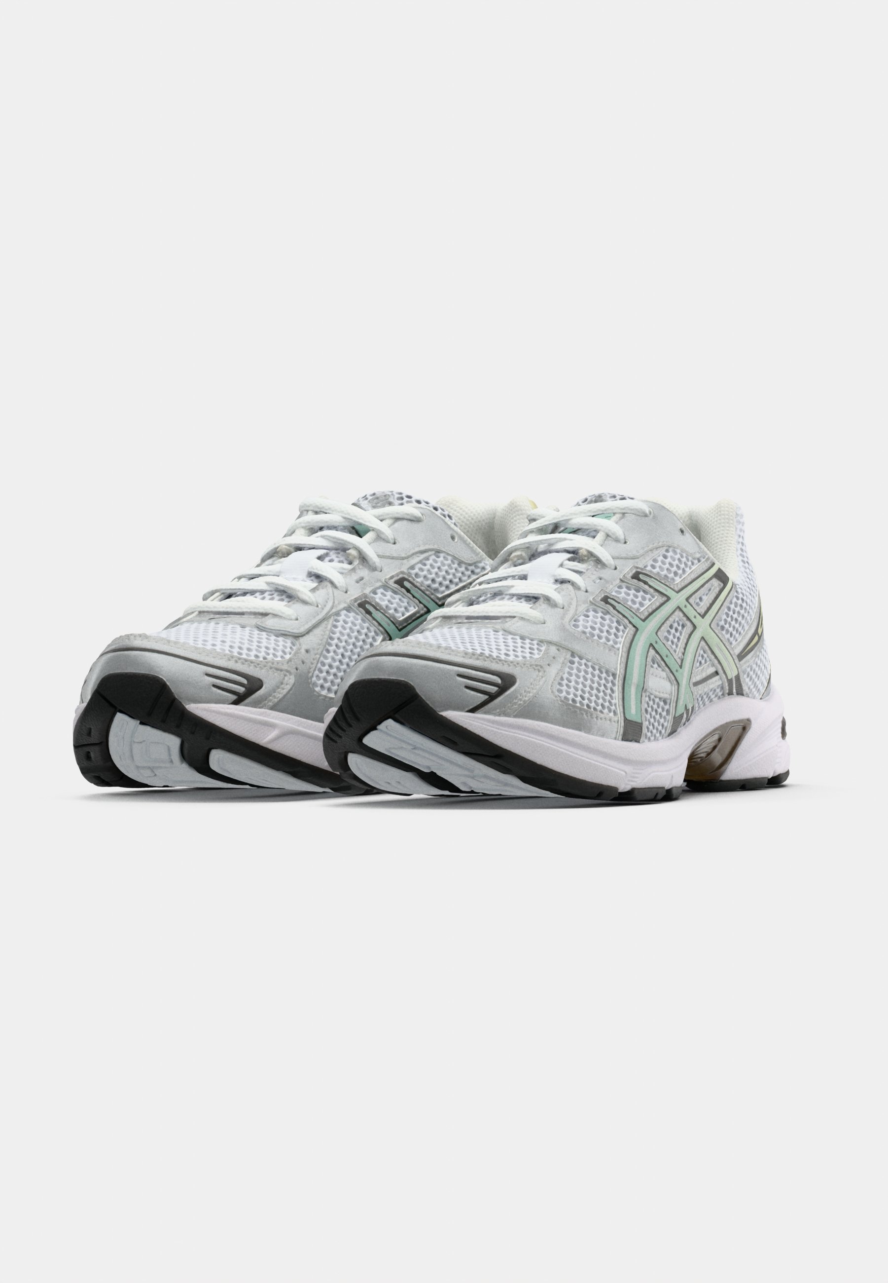 ASICS SportStyle GEL-1130 UNISEX - Sneakers low - white/verdigris