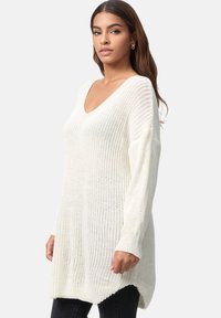 Elara Jersey de punto - weiß