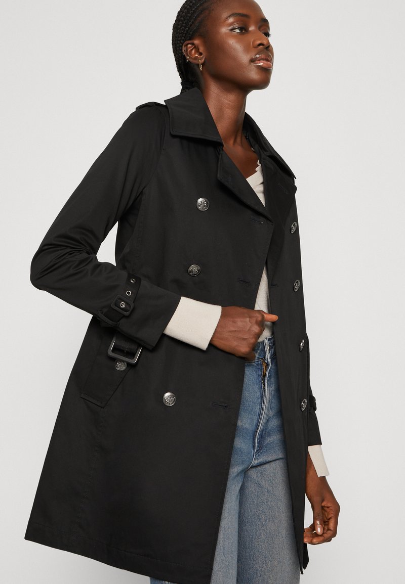 Capuche Femme Trench Mi Long Homme Manteau Trench Femme